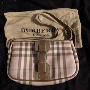 Burberry Pink Nova Check Purse
